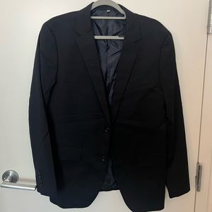 Bonobos 40R Navy Slim Fit Blazer. Wool